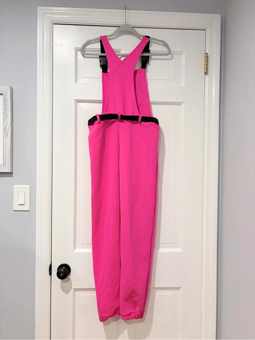 Weissman Jumpin’ Jumpin’ Pink Overalls Dance Costume Child Large L